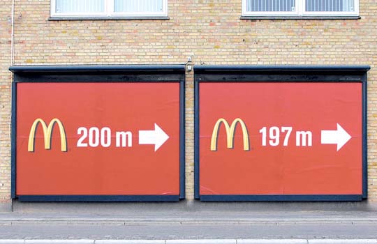 20 Of The Funniest Advertising Banners Ever 6 200m 197m mcdonalds 20 Of The Funniest Advertising Banners Ever