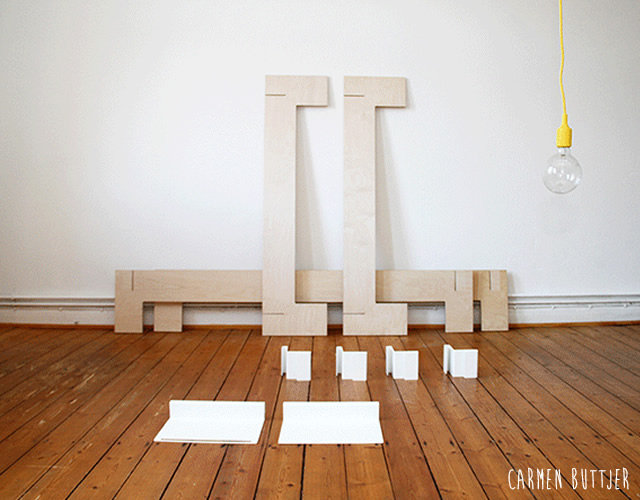 Tagedieb bed by Carmen Buttjer 9o Tagedieb bed by Carmen Buttjer