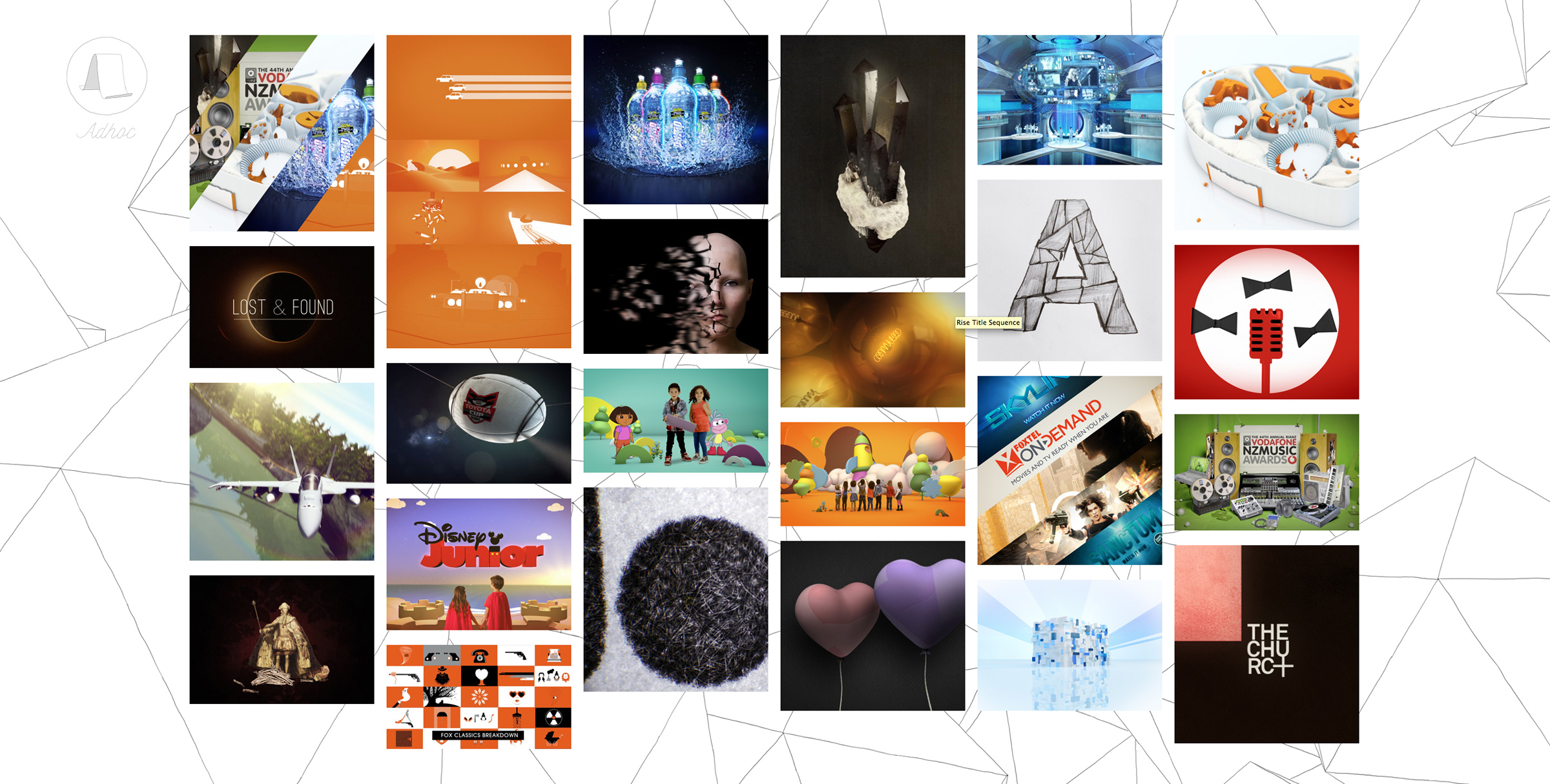 Adhoc Creative New Website www.adhoc.co.nz Adhoc Motion3 Adhoc Creative New Website www.adhoc.co.nz