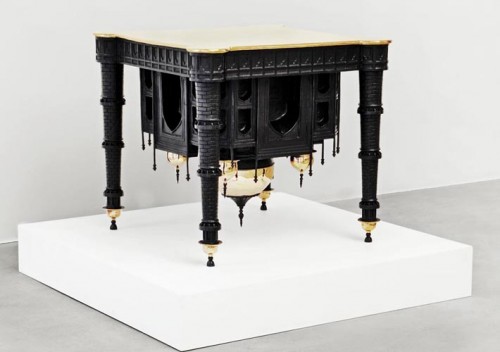 Design Agenda – Design Days Dubai 2013 Carpenters Workshop Gallery LondonParis Studio Job Taj Mahal Table e1361450967346 Design Agenda – Design Days Dubai 2013