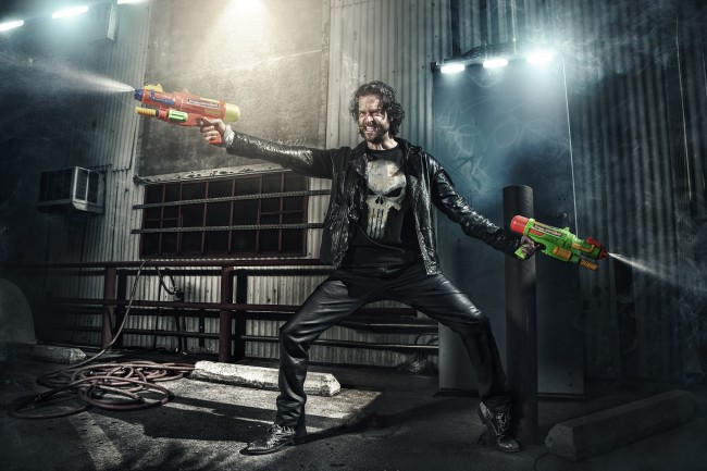 Tim Allen, Chris DElia, Steve O and more: Celebrities by Mike Campau and Paul Mobley Chris Delia Punisher1 650x433 Tim Allen, Chris DElia, Steve O and more: Celebrities by Mike Campau and Paul Mobley