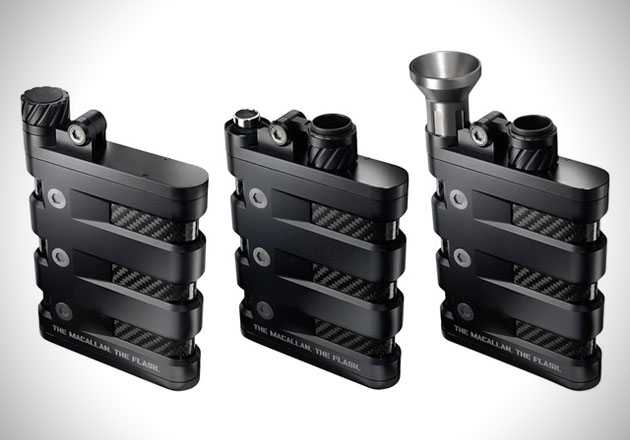 Flask The Macallan and Oakley Team Up For Carbon Fiber Flask