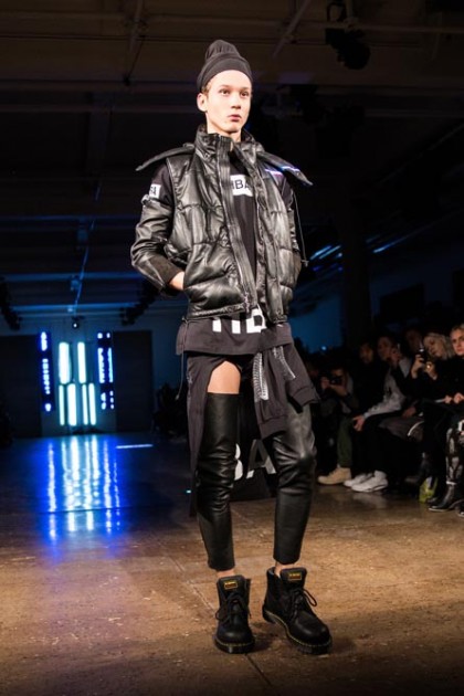 Hood by Air Fall / Winter 2013 featuring Asap Rocky Hood by Air Fall 2013 Runway Show 01 420x630 Hood by Air Fall / Winter 2013 featuring Asap Rocky