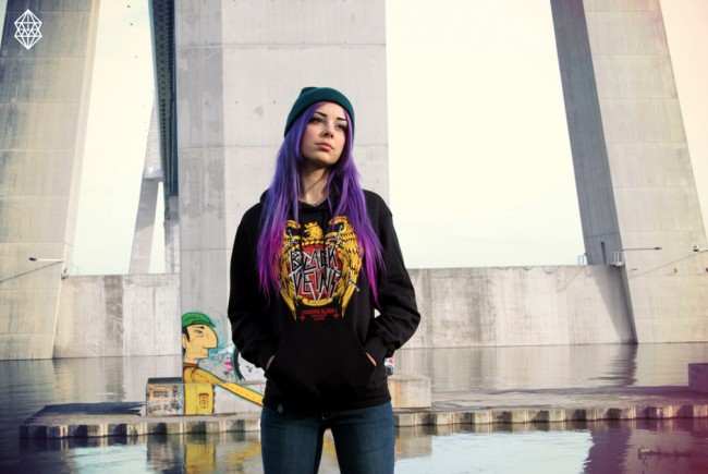 BLACKVEINS® Clothing Winter 2012 HoodieBLACK2 650x435 BLACKVEINS® Clothing Winter 2012