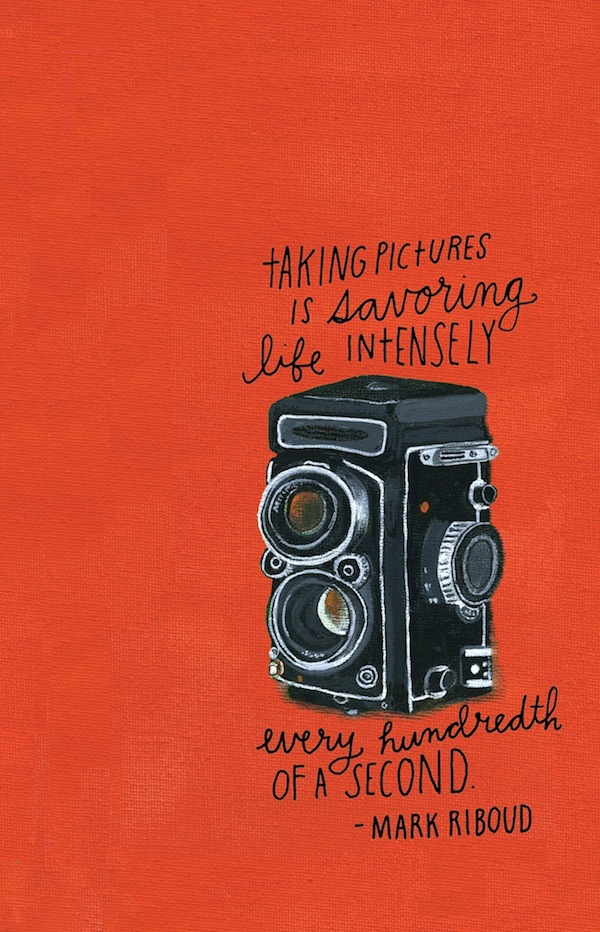 Inspiring Quotes By Famous Photographers Inspired Photography Themed Journal by Lisa Congdon 1 Inspiring Quotes By Famous Photographers