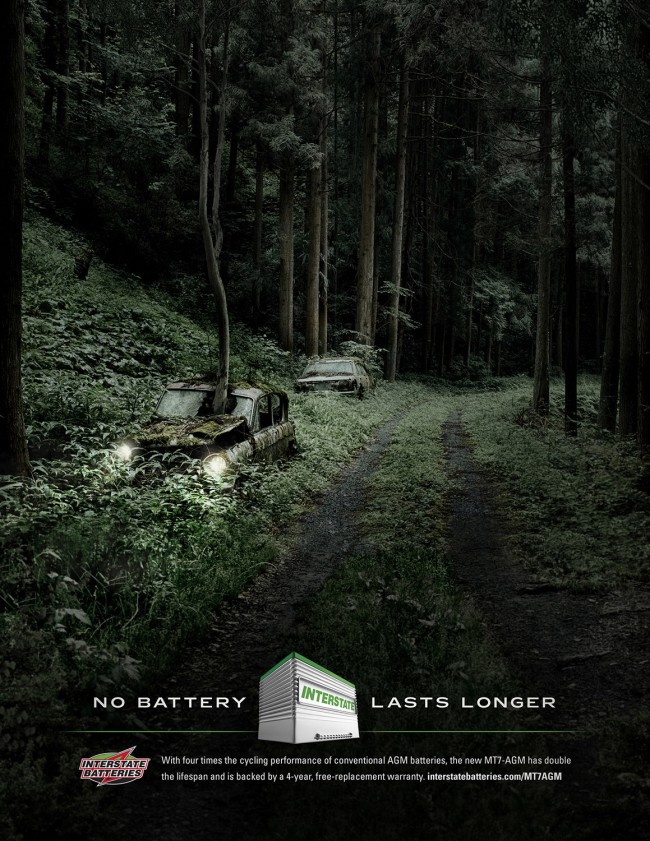 Interstate Batteries Campaign by Mike Campau Interstate woods 650x841 Interstate Batteries Campaign by Mike Campau