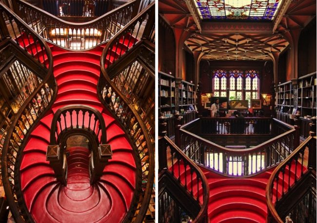 The most beautiful bookshop // Livraria Lello in Porto, Portugal Livraria Lello 4A 650x459 The most beautiful bookshop // Livraria Lello in Porto, Portugal