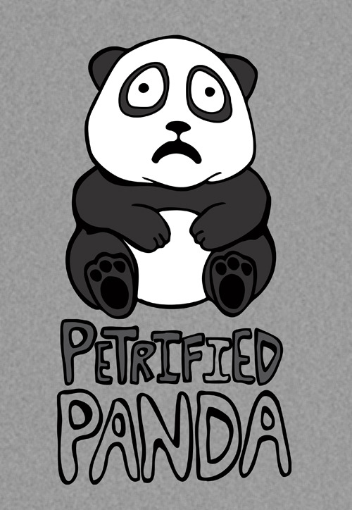 Petrified Panda t shirt design Petrified Panda Women Custom Tee Design Petrified Panda t shirt design