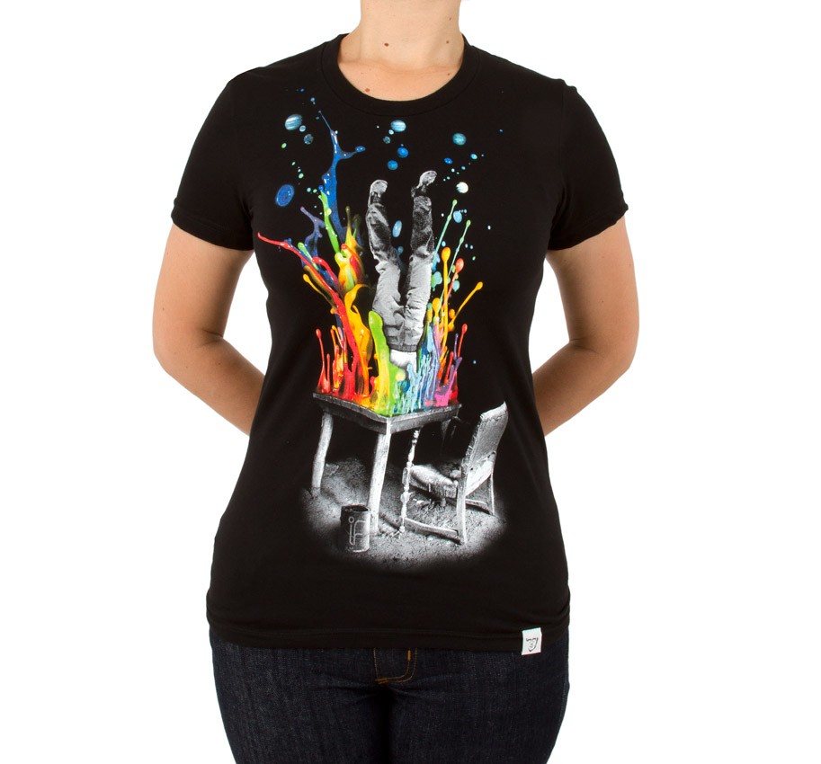Plunge Womens Custom T shirt Design1 Plunge t shirt design