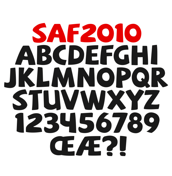SAF FREE FONT SAFpres01 SAF FREE FONT