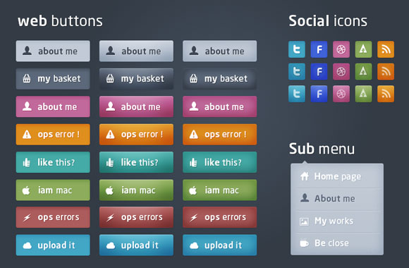30 Fresh and Free UI Kits Sparo Free web elements 30 Fresh and Free UI Kits