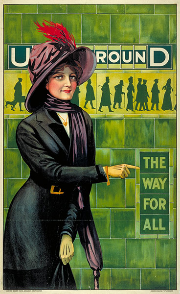 Vintage Posters of The London Underground The history of the tube poster 1 Vintage Posters of The London Underground
