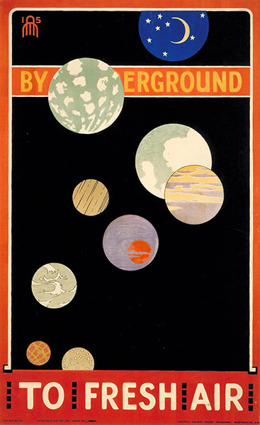 Vintage Posters of The London Underground The history of the tube poster 2 Vintage Posters of The London Underground