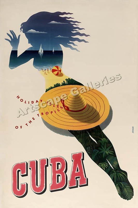 Vintage Cuba Travel Posters 1 Vintage Cuba Travel Posters
