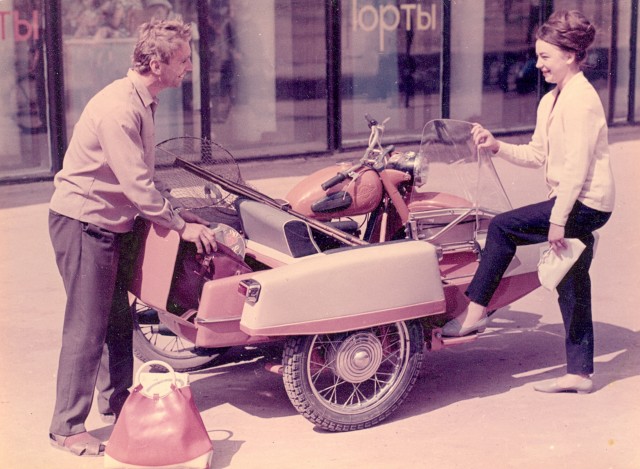 Vintage Photos of Soviet Scooters and Motorcycles, 1950s 1960s Vintage Photos of Soviet Scooters and Motorcycles 1 Vintage Photos of Soviet Scooters and Motorcycles, 1950s 1960s