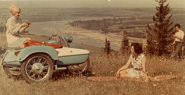 Vintage Photos of Soviet Scooters and Motorcycles, 1950s 1960s Vintage Photos of Soviet Scooters and Motorcycles 3 Vintage Photos of Soviet Scooters and Motorcycles, 1950s 1960s