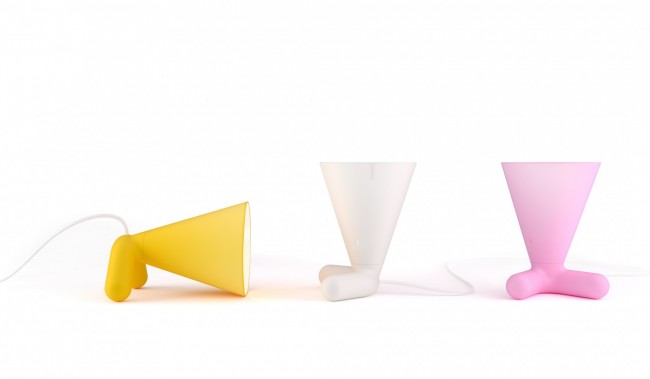 atlason products yorky white and yello and pink composition 0 650x379 Yorky, a versatile cartoon inspired lamp
