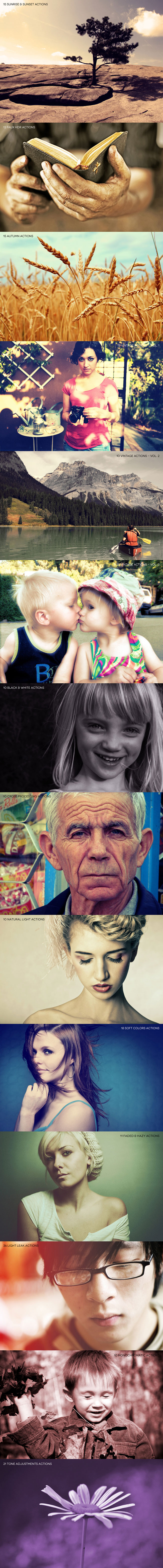 Killer Photoshop Actions big preview 650 Killer Photoshop Actions