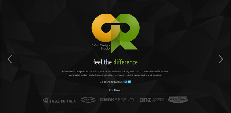 black websites 25 Black Websites for Inspiration