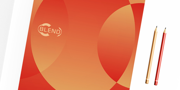 Identity design and logo for Blend consulting, by Utopia blend consulting company stationery design details 2 Identity design and logo for Blend consulting, by Utopia