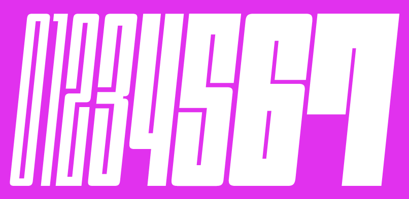 DIMENSIONS FONT dimensions font pr7 DIMENSIONS FONT