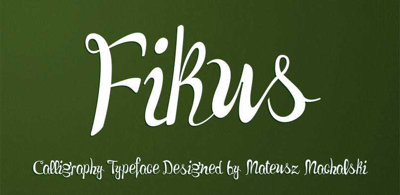 fikusnew1 Fikus Font