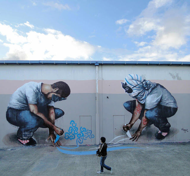 Fintan Magee – Three New Murals In Sydney, Australia fintanmagee australia murals 01 Fintan Magee – Three New Murals In Sydney, Australia