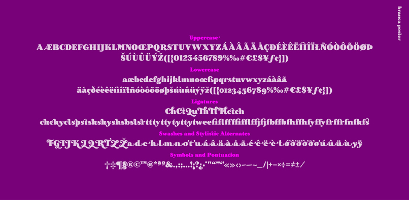 BRANCA POSTER FONT hft000 brancaposter.pr5 BRANCA POSTER FONT