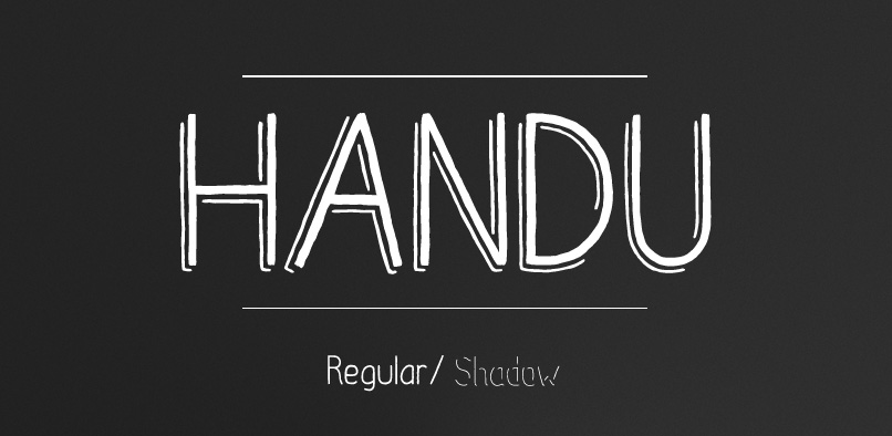 Handu Font hft000 handu.pr1 Handu Font