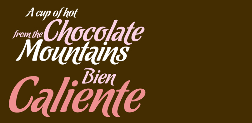 Chocolate Font hft81 chocolate pr3 Chocolate Font