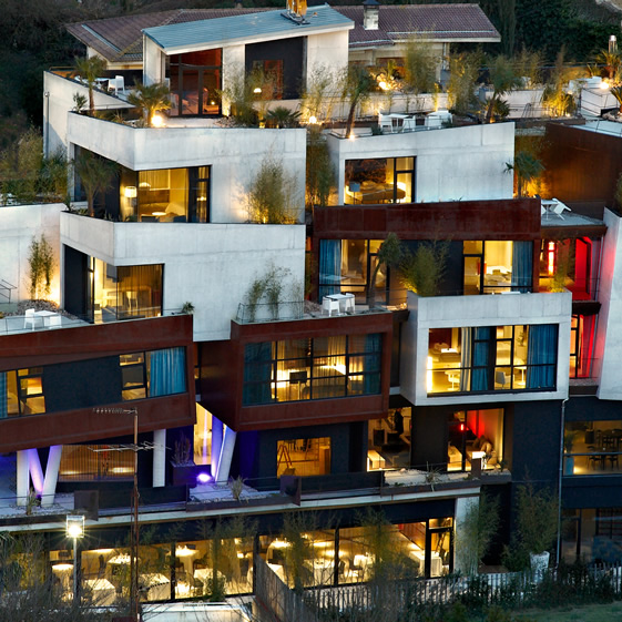 Haphazard hotel architecture is a modern marvel Haphazard hotel architecture is a modern marvel