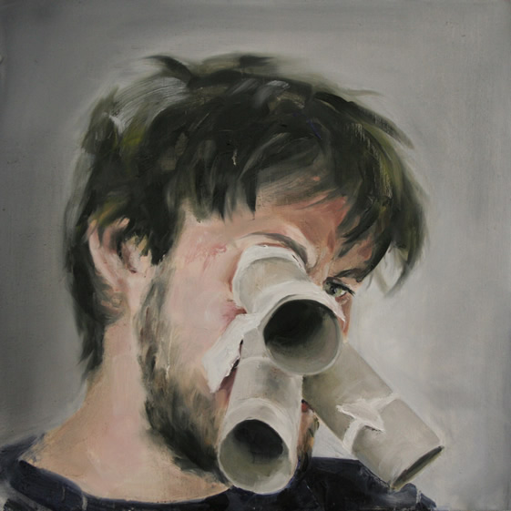 German street artist looks at the ugly face of crime German street artist looks at the ugly face of crime