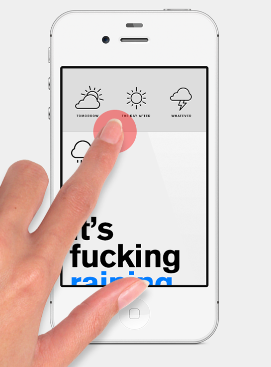 Authentic Weather App by Tobias van Schneider image 4 Authentic Weather App by Tobias van Schneider