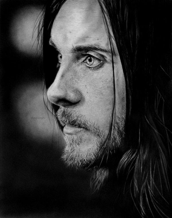Realistic Drawings by Anne Teubert jared leto by lorelai82600 758 Realistic Drawings by Anne Teubert