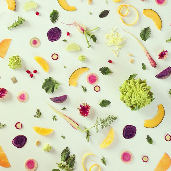 julielee1 Food Collages by Julie Lee