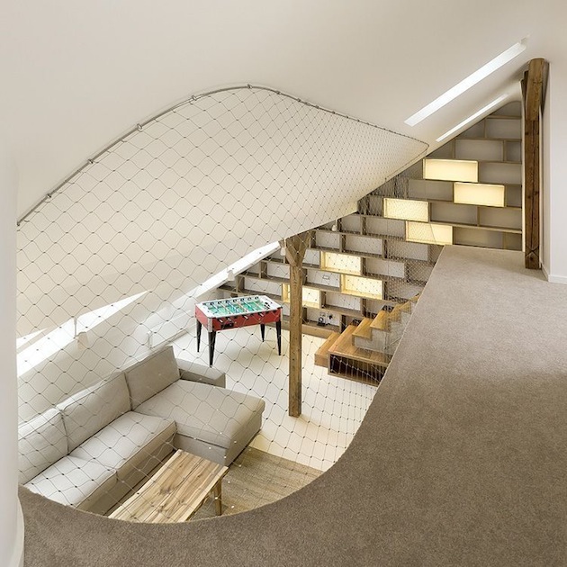 Organic Shaped Loft in Prague Organic Shaped Loft in Prague