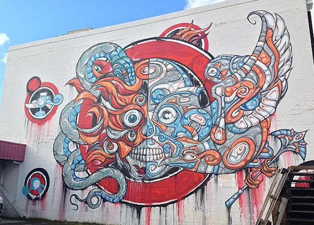 RONE x Wonderlust x Meggs + Phibs New Murals @ Pow Wow // Honolulu rone wonderlust meggs powwow 07 RONE x Wonderlust x Meggs + Phibs New Murals @ Pow Wow // Honolulu