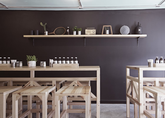 Beautiful interiors and branding at Mexican taco joint Beautiful interiors and branding at Mexican taco joint