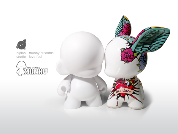 Diploo Studio Munny Customs tattoo61 Diploo Studio Munny Customs