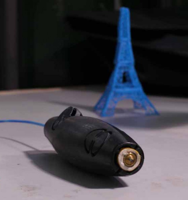 The 3Doddler, a 3D printing pen the 3doddler themethodcase 01 650x693 The 3Doddler, a 3D printing pen