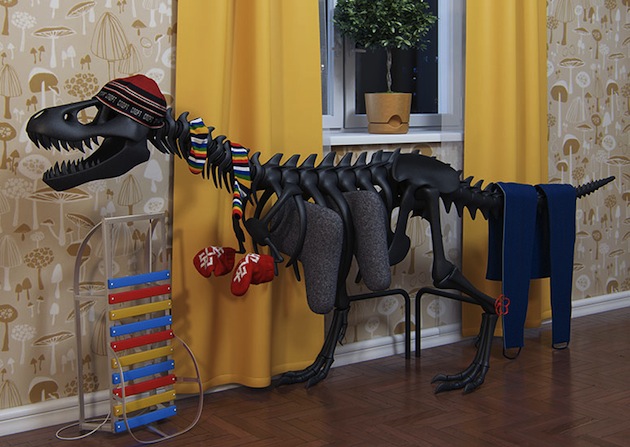 Radiator Turned Work of Art: Thermosaurus Radiator Turned Work of Art: Thermosaurus