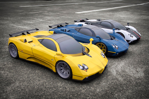 tumblr mifpfrmw2T1qiqf01o1 500 Papercraft Pagani Zonda’s