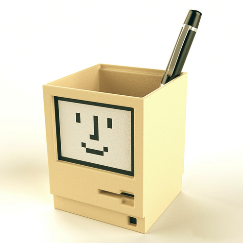 tumblr milh2am5sQ1qiqf01o1 500 Apple Macintosh Pen Holder