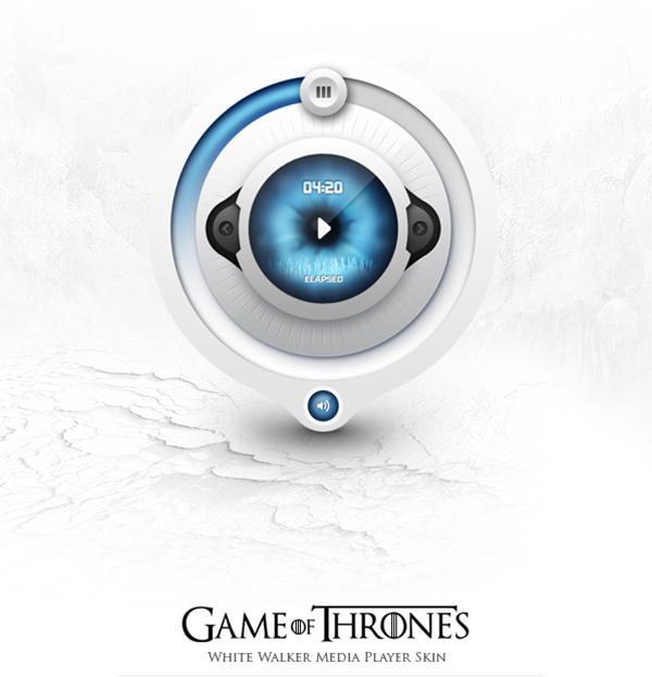 Neat and Stylish UI/UX Design: Game of Throne Media App Skin ui design5 Neat and Stylish UI/UX Design: Game of Throne Media App Skin