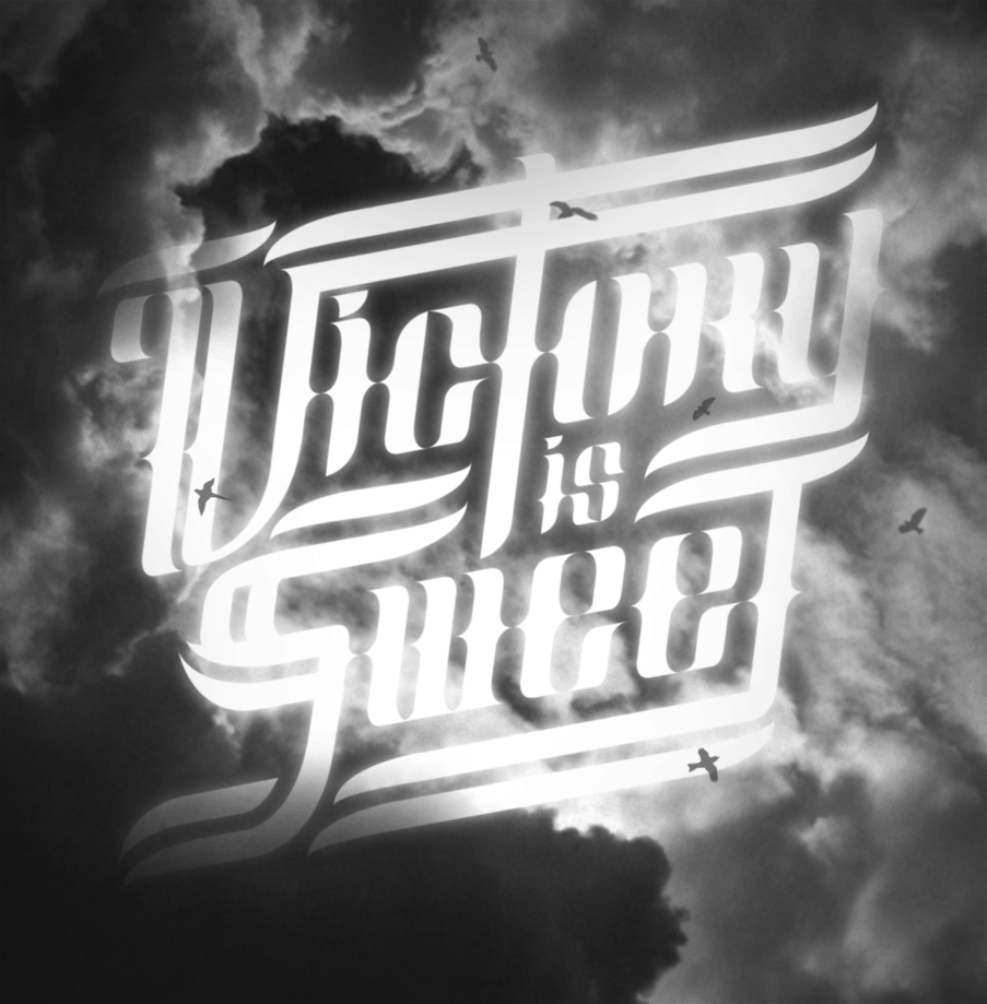40 Remarkable Examples Of Typography Design #10 victory20is20sweet 100011 40 Remarkable Examples Of Typography Design #10