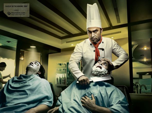 25 Amazing ‘Wrong Job’ Ad Campaigns wrong job 1 25 Amazing ‘Wrong Job’ Ad Campaigns