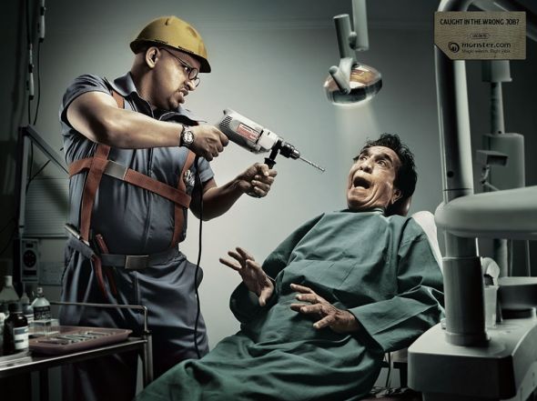 25 Amazing ‘Wrong Job’ Ad Campaigns wrong job 2 25 Amazing ‘Wrong Job’ Ad Campaigns