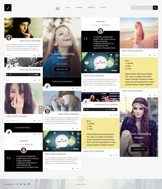 03 Homepage Masonry 650x759 Journalist   Clean Responsive Blog & Gallery Theme @AVAThemes