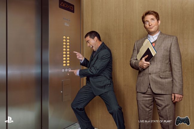 PHOTO SHOOT FOR PLAYSTATION by MAURICIO CANDELA PHOTOGRAPHY 2 PlayStation Elevator Eng1 650x433 PHOTO SHOOT FOR PLAYSTATION by MAURICIO CANDELA PHOTOGRAPHY