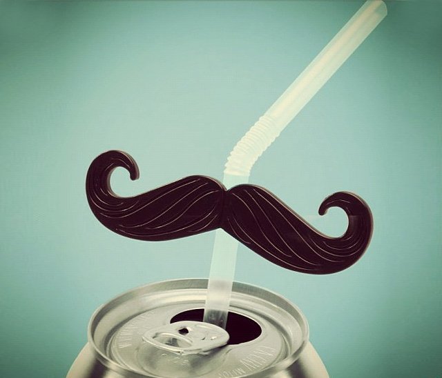 283787393 08605bddb84c11 Mustache Straws